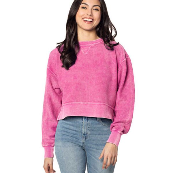 Ladies' Corded Boxy Pullover Thumbnail