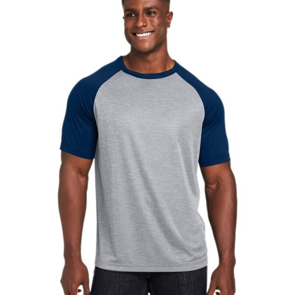 Unisex Zone Colorblock Raglan T-Shirt Thumbnail