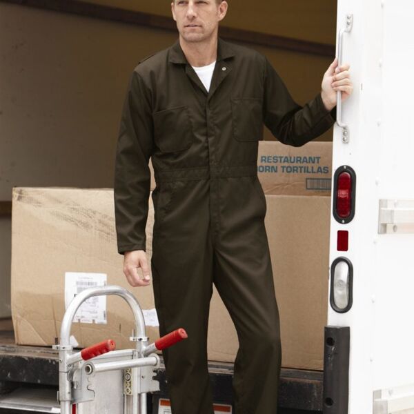 Men's Twill Action Back Coverall Thumbnail