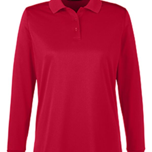 Ladies' Advantage Snag Protection Plus IL Long Sleeve Polo Thumbnail