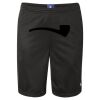 Unisex Polyester Mesh 9" Shorts with Pockets Thumbnail