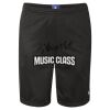Unisex Polyester Mesh 9" Shorts with Pockets Thumbnail