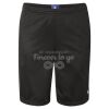 Unisex Polyester Mesh 9" Shorts with Pockets Thumbnail