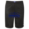 Unisex Polyester Mesh 9" Shorts with Pockets Thumbnail