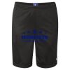 Unisex Polyester Mesh 9" Shorts with Pockets Thumbnail