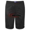 Unisex Polyester Mesh 9" Shorts with Pockets Thumbnail