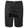 Unisex Polyester Mesh 9" Shorts with Pockets Thumbnail