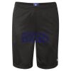 Unisex Polyester Mesh 9" Shorts with Pockets Thumbnail